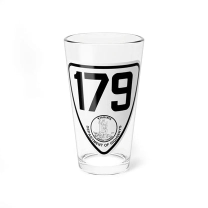 Virginia 179 1924 (Virginia) (Road Sign) Pint Glass 16oz 16oz - Go Mug Yourself