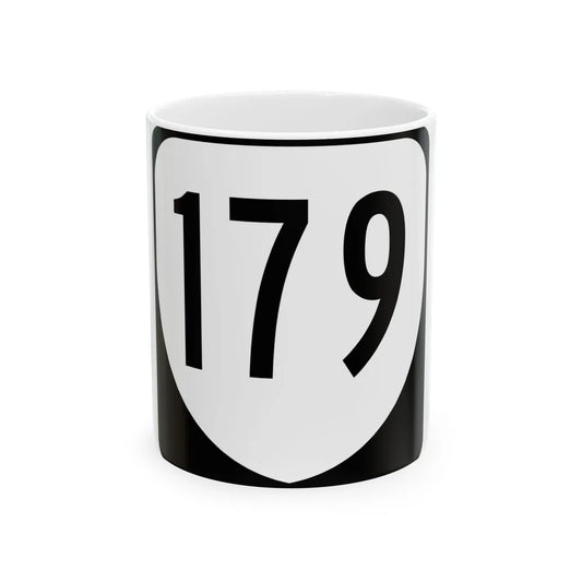 Virginia 179 1980 (Virginia) (Road Sign) White Coffee Mug 11oz - Go Mug Yourself