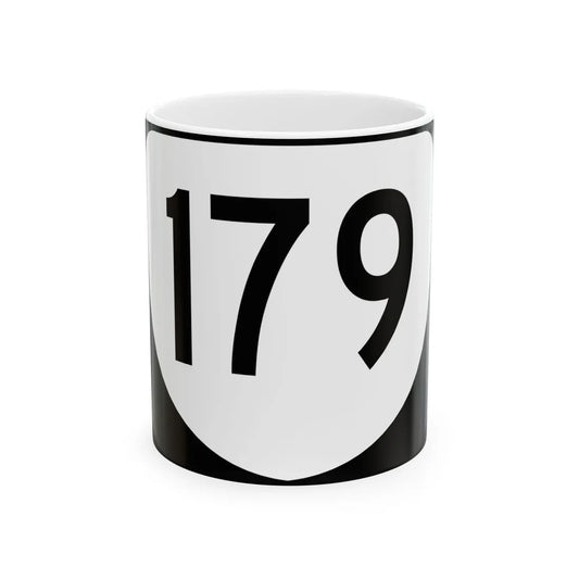 Virginia 179 (Virginia) (Road Sign) White Coffee Mug 11oz - Go Mug Yourself