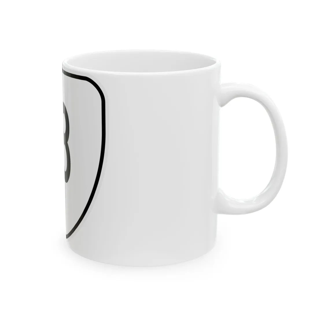 Virginia 18 1956 (Virginia) (Road Sign) White Coffee Mug - Go Mug Yourself