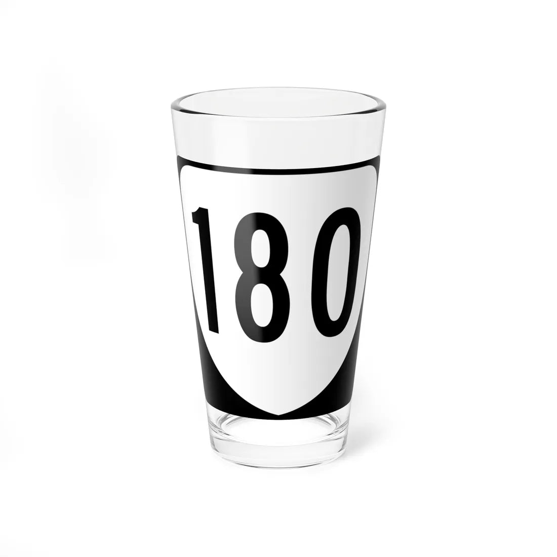 Virginia 180 1980 (Virginia) (Road Sign) Pint Glss 16oz 16oz - Go Mug Yourself