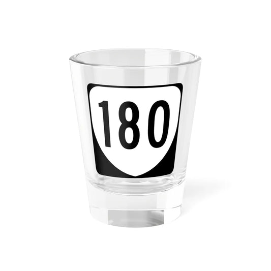 Virginia 180 1980 (Virginia) (Road Sign) Shot Glass 1.5oz 1.5oz - Go Mug Yourself