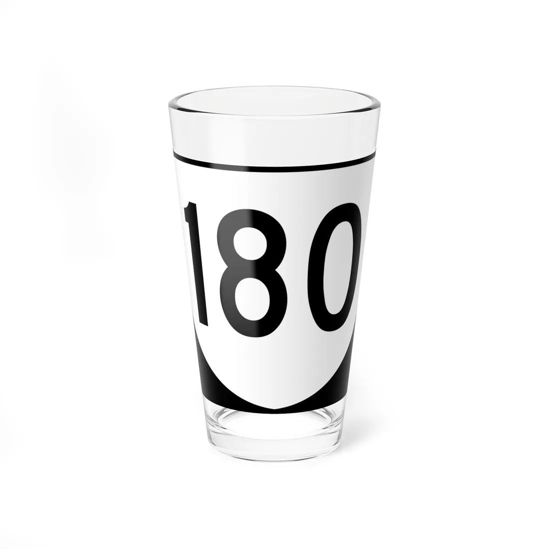 Virginia 180 (Virginia) (Road Sign) Pint Glss 16oz 16oz - Go Mug Yourself