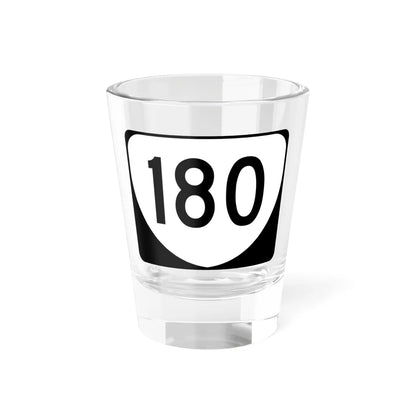 Virginia 180 (Virginia) (Road Sign) Shot Glass 1.5oz 1.5oz - Go Mug Yourself