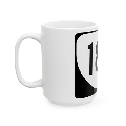 Virginia 180 (Virginia) (Road Sign) White Coffee Mug - Go Mug Yourself