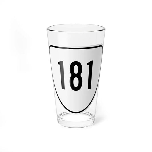 Virginia 181 1956 (Virginia) (Road Sign) Pint Glass 16oz 16oz - Go Mug Yourself