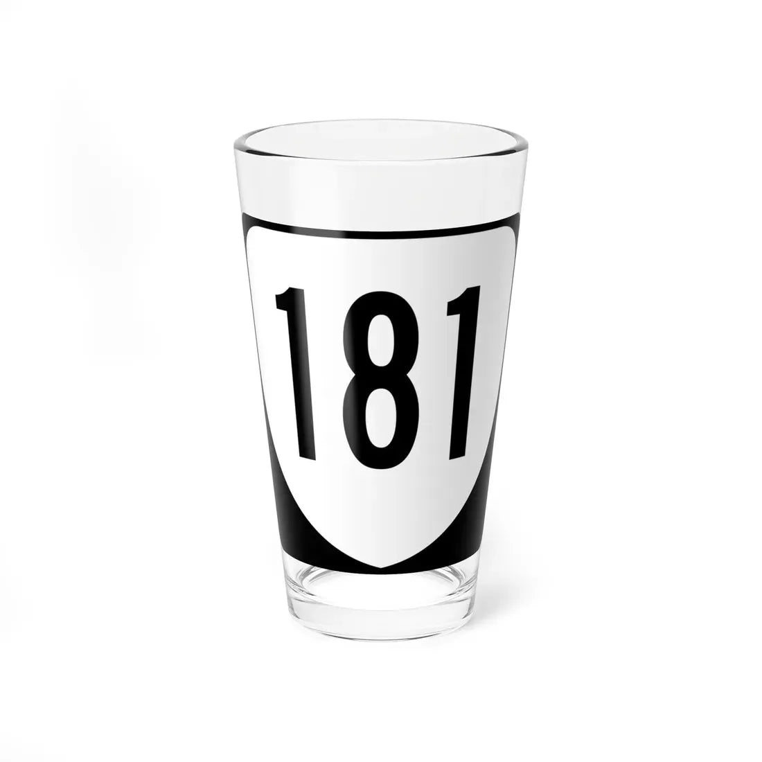 Virginia 181 1980 (Virginia) (Road Sign) Pint Glass 16oz 16oz - Go Mug Yourself