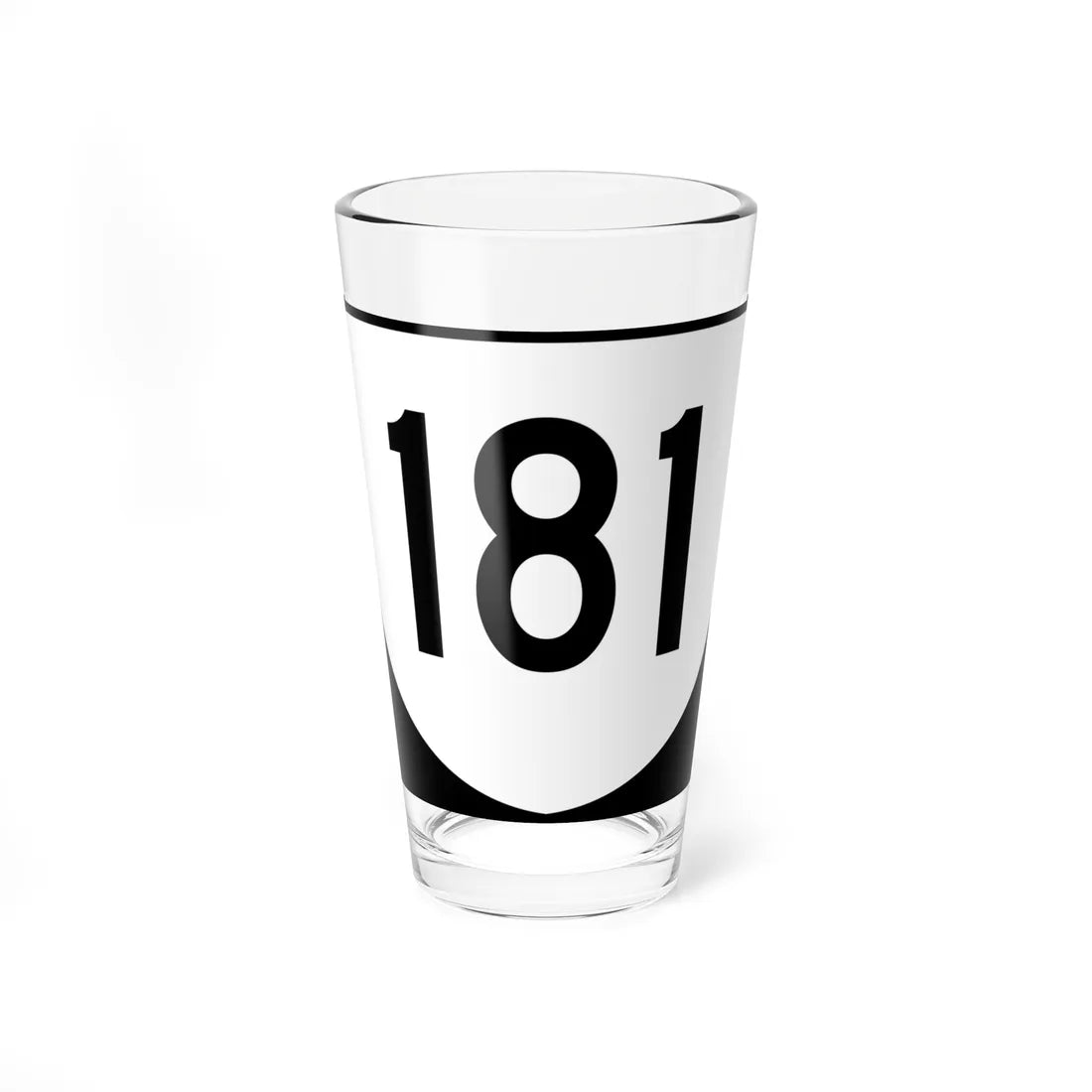 Virginia 181 (Virginia) (Road Sign) Pint Glss 16oz 16oz - Go Mug Yourself