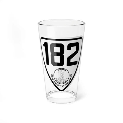 Virginia 182 1924 (Virginia) (Road Sign) Pint Glss 16oz 16oz - Go Mug Yourself
