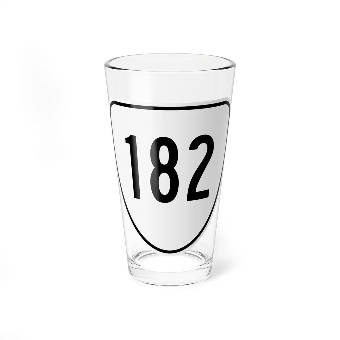 Virginia 182 1956 (Virginia) (Road Sign) Pint Glss 16oz 16oz - Go Mug Yourself