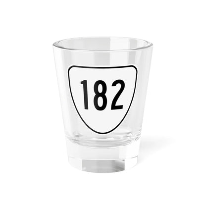 Virginia 182 1956 (Virginia) (Road Sign) Shot Glass 1.5oz 1.5oz - Go Mug Yourself
