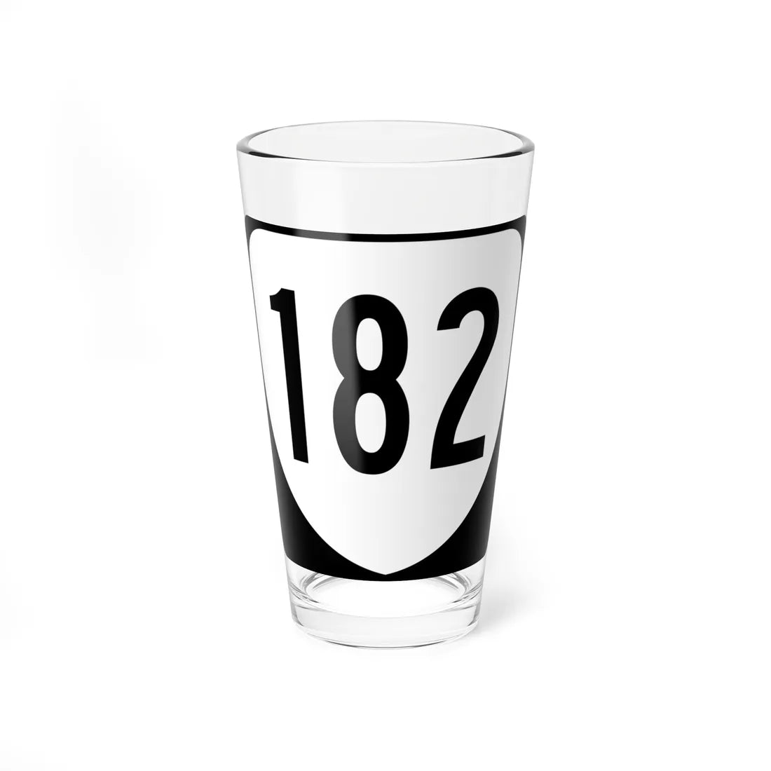 Virginia 182 1980 (Virginia) (Road Sign) Pint Glss 16oz 16oz - Go Mug Yourself