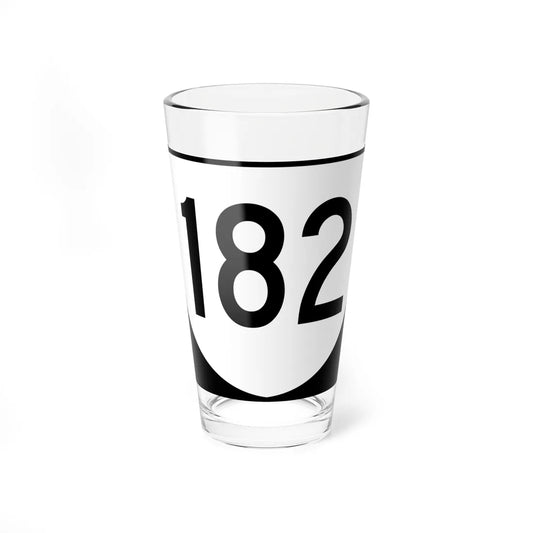 Virginia 182 (Virginia) (Road Sign) Pint Glss 16oz 16oz - Go Mug Yourself