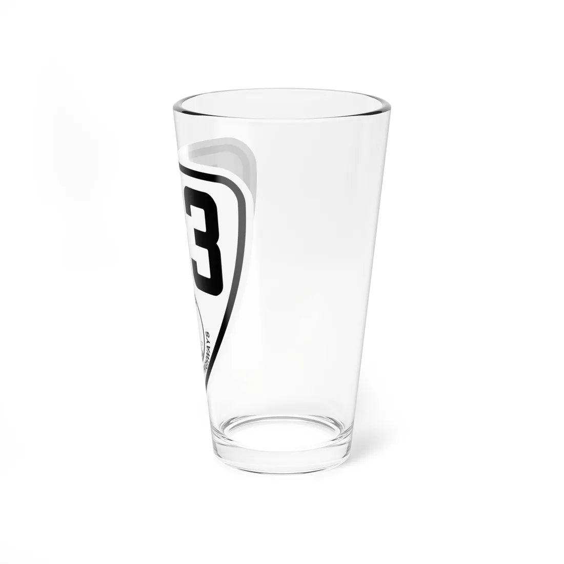 Virginia 183 1924 (Virginia) (Road Sign) Pint Glss 16oz - Go Mug Yourself