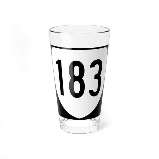 Virginia 183 1980 (Virginia) (Road Sign) Pint Glass 16oz 16oz - Go Mug Yourself