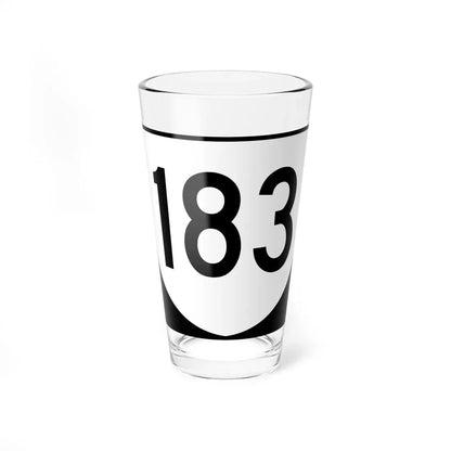Virginia 183 (Virginia) (Road Sign) Pint Glass 16oz 16oz - Go Mug Yourself