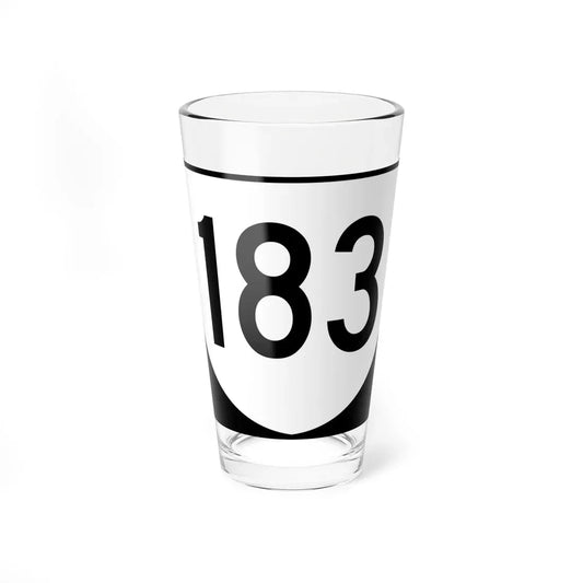 Virginia 183 (Virginia) (Road Sign) Pint Glass 16oz 16oz - Go Mug Yourself