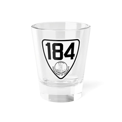 Virginia 184 1924 (Virginia) (Road Sign) Shot Glass 1.5oz 1.5oz - Go Mug Yourself