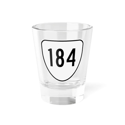 Virginia 184 1956 (Virginia) (Road Sign) Shot Glass 1.5oz 1.5oz - Go Mug Yourself