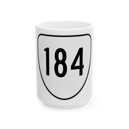 Virginia 184 1956 (Virginia) (Road Sign) White Coffee Mug 15oz - Go Mug Yourself