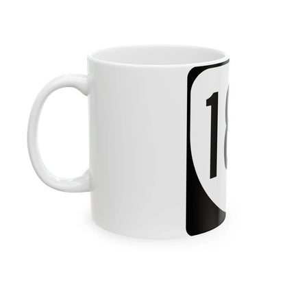 Virginia 184 1980 (Virginia) (Road Sign) White Coffee Mug - Go Mug Yourself
