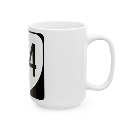 Virginia 184 1980 (Virginia) (Road Sign) White Coffee Mug - Go Mug Yourself