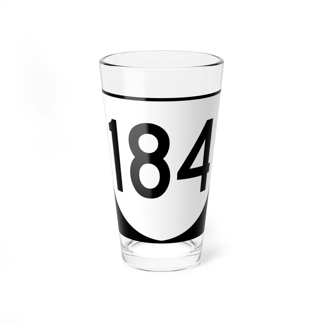 Virginia 184 (Virginia) (Road Sign) Pint Glss 16oz 16oz - Go Mug Yourself