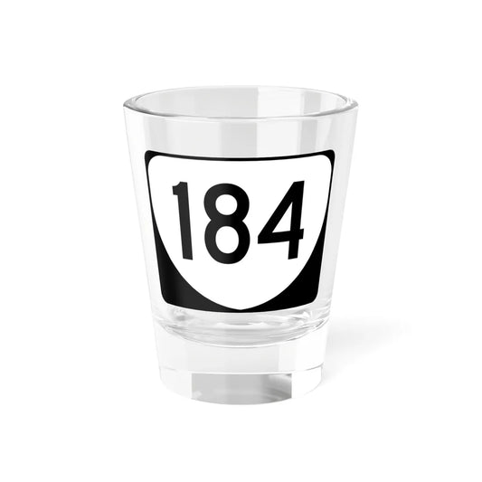 Virginia 184 (Virginia) (Road Sign) Shot Glass 1.5oz 1.5oz - Go Mug Yourself