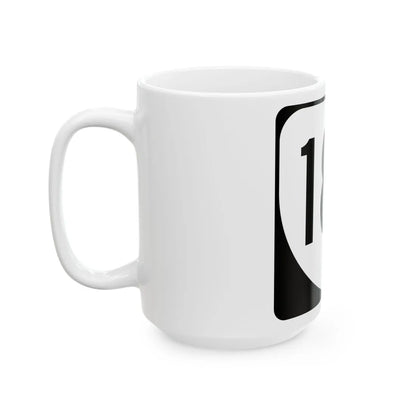 Virginia 185 1980 (Virginia) (Road Sign) White Coffee Mug - Go Mug Yourself