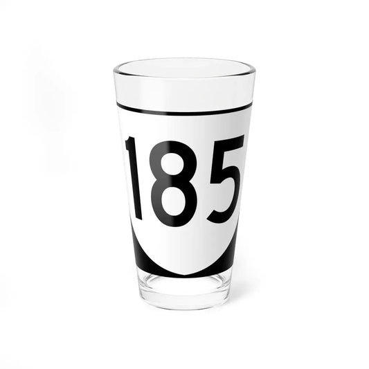 Virginia 185 (Virginia) (Road Sign) Pint Glass 16oz 16oz - Go Mug Yourself