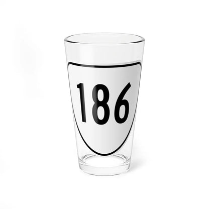 Virginia 186 1956 (Virginia) (Road Sign) Pint Glss 16oz 16oz - Go Mug Yourself