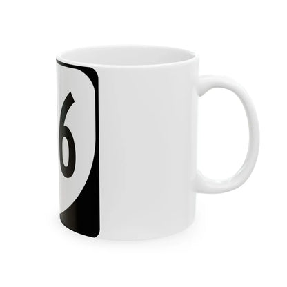 Virginia 186 1980 (Virginia) (Road Sign) White Coffee Mug - Go Mug Yourself