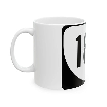Virginia 187 (Virginia) (Road Sign) White Coffee Mug - Go Mug Yourself