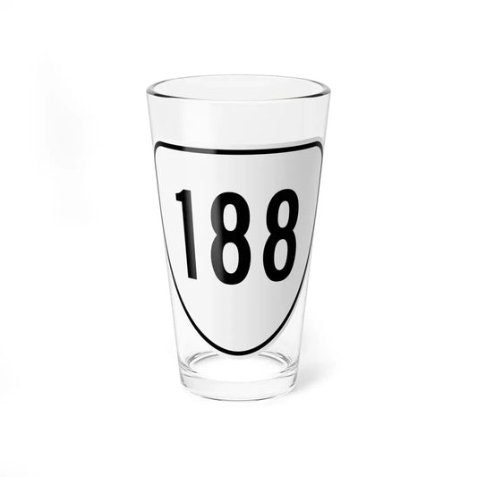 Virginia 188 1956 (Virginia) (Road Sign) Pint Glass 16oz 16oz - Go Mug Yourself