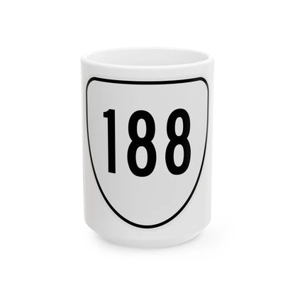 Virginia 188 1956 (Virginia) (Road Sign) White Coffee Mug 15oz - Go Mug Yourself