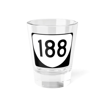 Virginia 188 (Virginia) (Road Sign) Shot Glass 1.5oz 1.5oz - Go Mug Yourself