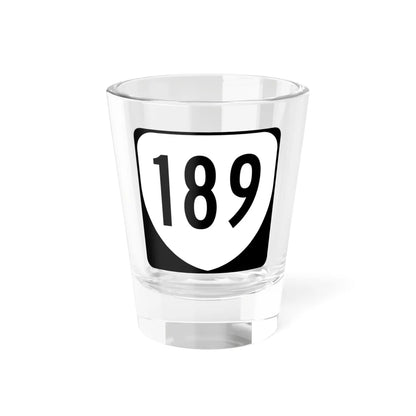 Virginia 189 1980 (Virginia) (Road Sign) Shot Glass 1.5oz 1.5oz - Go Mug Yourself
