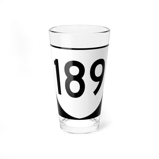 Virginia 189 (Virginia) (Road Sign) Pint Glass 16oz 16oz - Go Mug Yourself