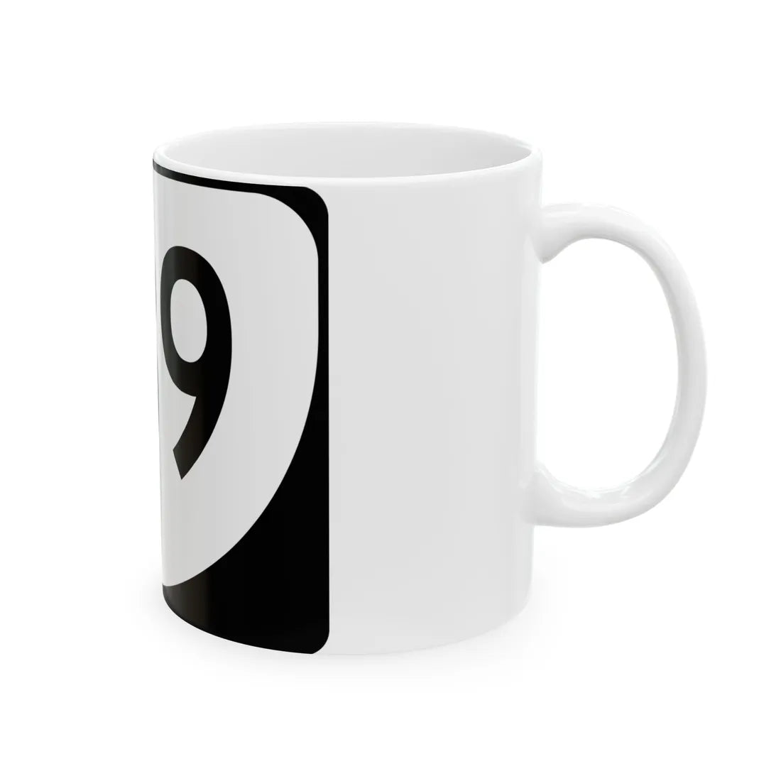 Virginia 189 (Virginia) (Road Sign) White Coffee Mug - Go Mug Yourself