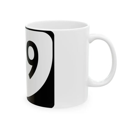 Virginia 189 (Virginia) (Road Sign) White Coffee Mug - Go Mug Yourself