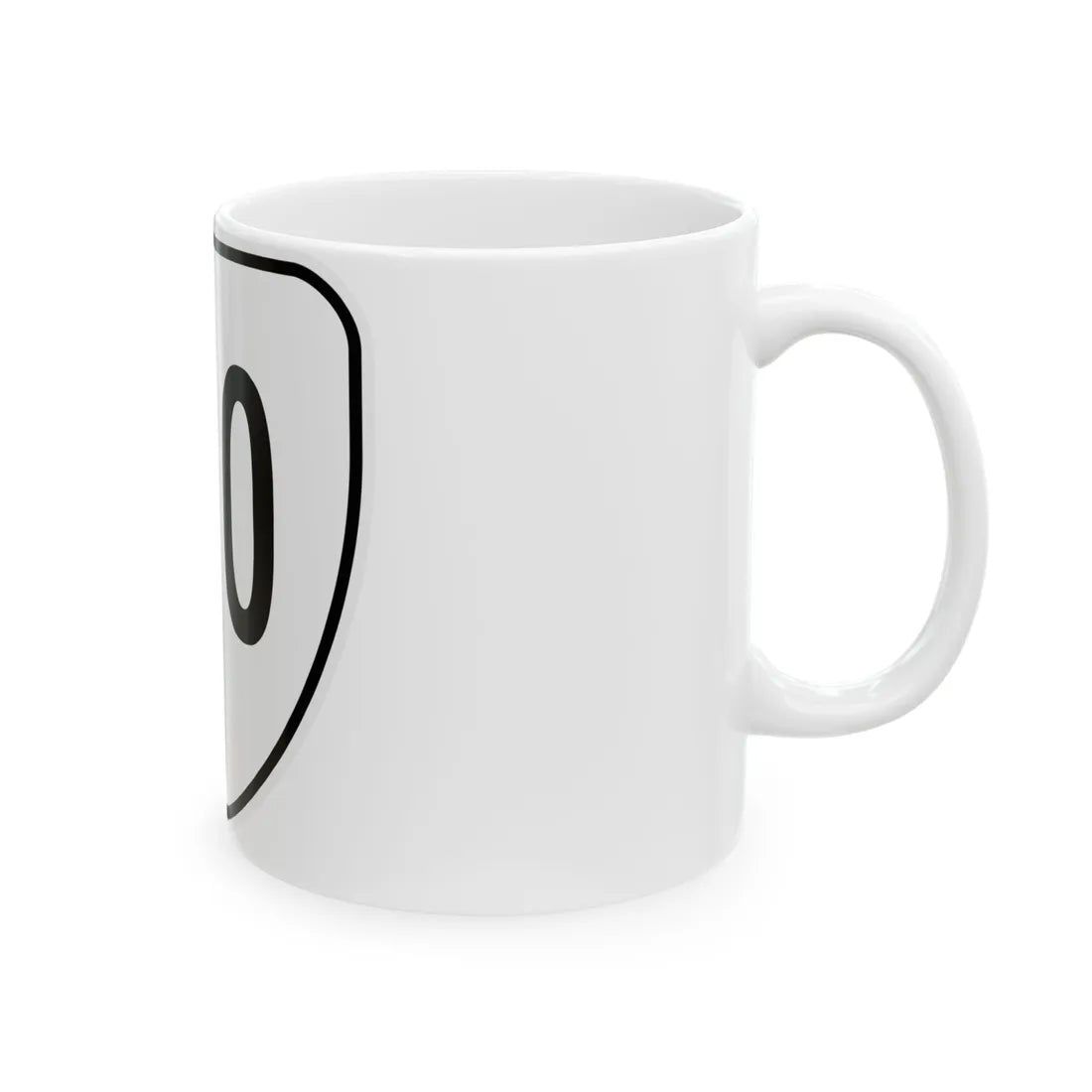 Virginia 190 1956 (Virginia) (Road Sign) White Coffee Mug - Go Mug Yourself