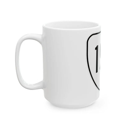 Virginia 190 1956 (Virginia) (Road Sign) White Coffee Mug - Go Mug Yourself