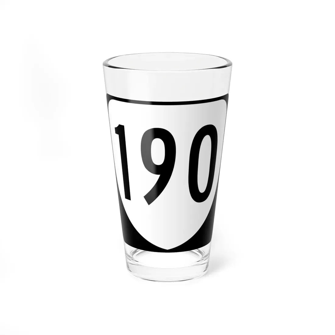 Virginia 190 1980 (Virginia) (Road Sign) Pint Glass 16oz 16oz - Go Mug Yourself