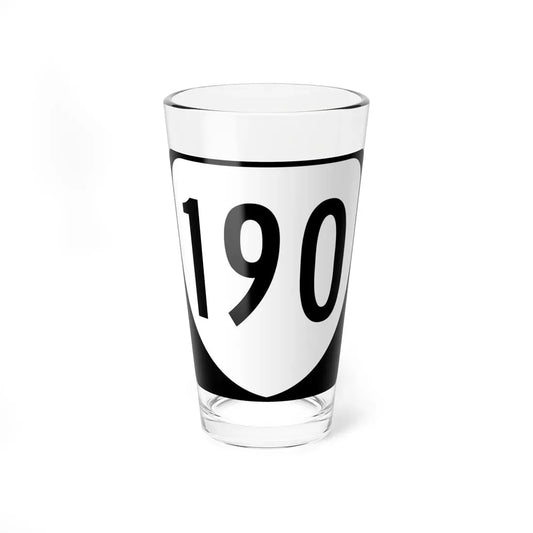 Virginia 190 1980 (Virginia) (Road Sign) Pint Glass 16oz 16oz - Go Mug Yourself