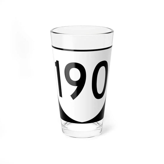 Virginia 190 (Virginia) (Road Sign) Pint Glass 16oz 16oz - Go Mug Yourself