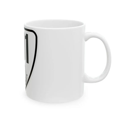 Virginia 191 1924 (Virginia) (Road Sign) White Coffee Mug - Go Mug Yourself