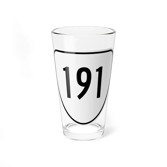 Virginia 191 1956 (Virginia) (Road Sign) Pint Glass 16oz 16oz - Go Mug Yourself