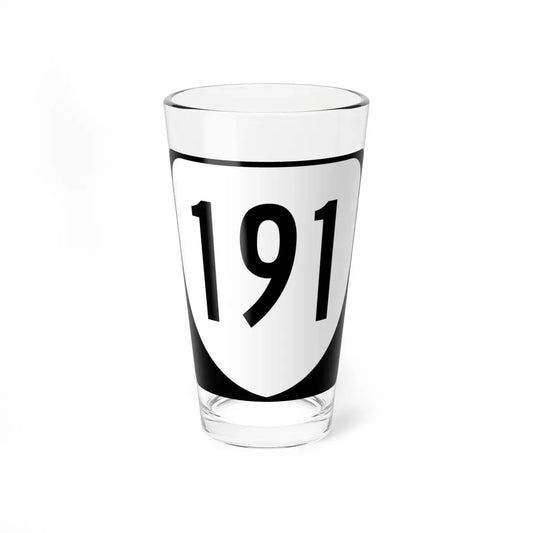 Virginia 191 1980 (Virginia) (Road Sign) Pint Glass 16oz 16oz - Go Mug Yourself