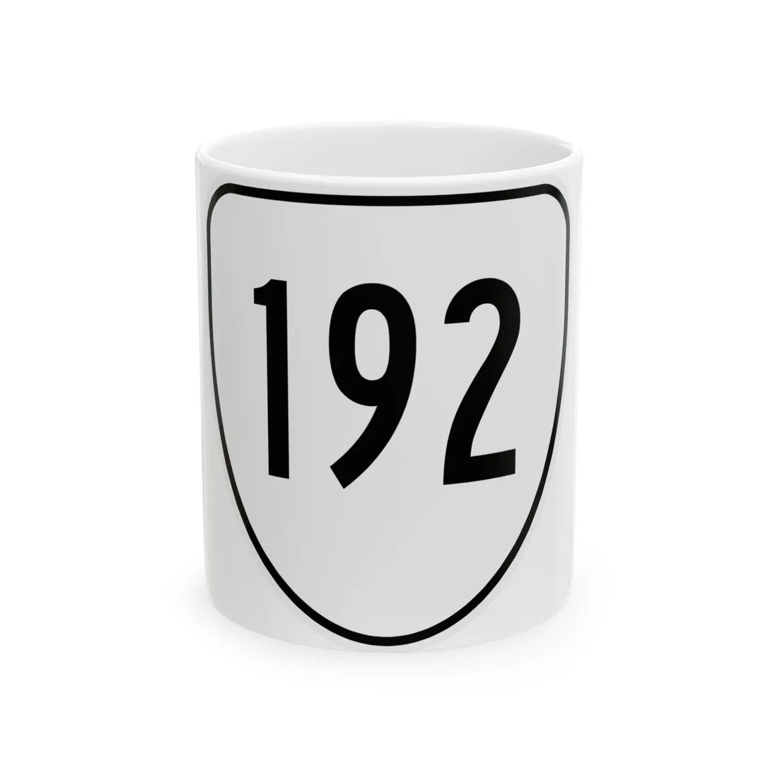 Virginia 192 1956 (Virginia) (Road Sign) White Coffee Mug 11oz - Go Mug Yourself