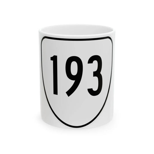 Virginia 193 1956 (Virginia) (Road Sign) White Coffee Mug 11oz - Go Mug Yourself